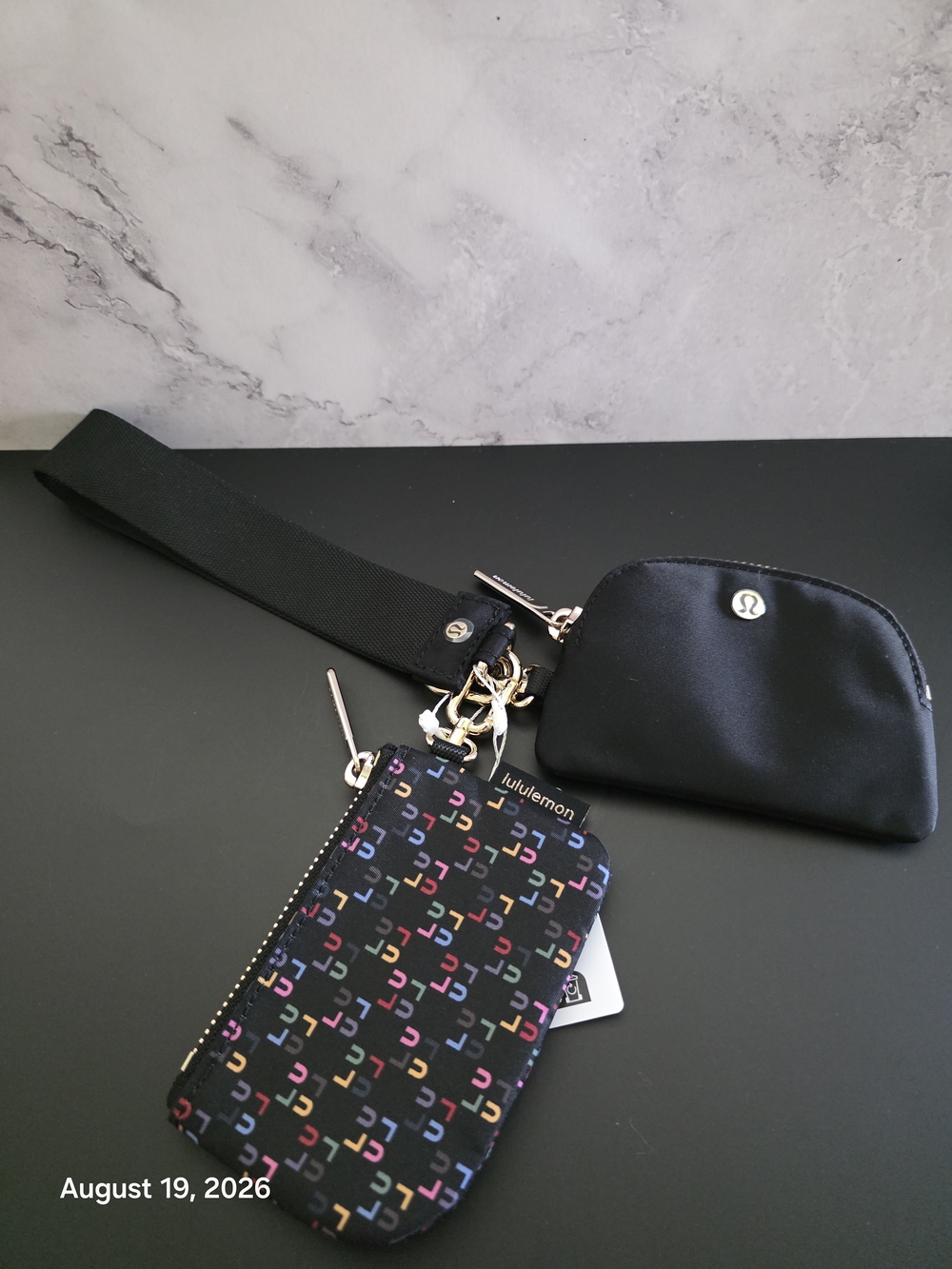Dual Pouch Wristlet Lululemon Rainbow